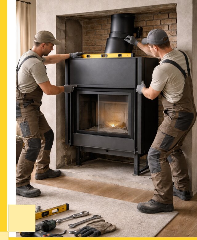 Установка каминных топок в Тихорецке под ключ от 18553 р. | ЭриданТхр