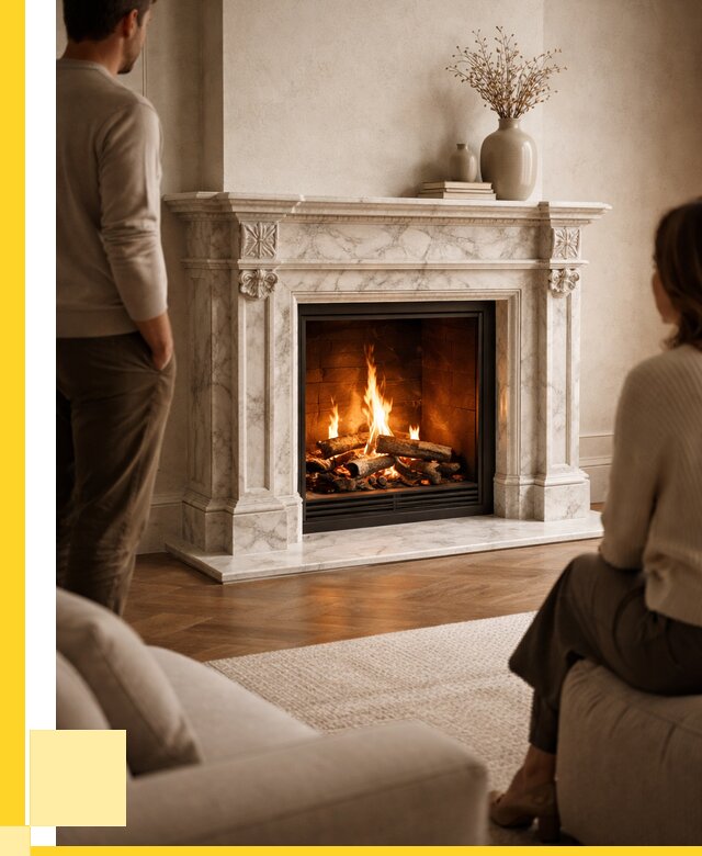 Мраморные камины под ключ в Тихорецке от 257675 р. | ЭриданТхр