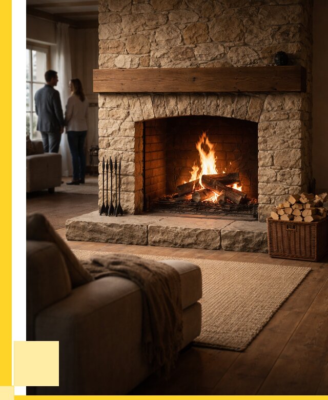 Открытые камины под ключ в Тихорецке от 154605 р. ЭриданТхр