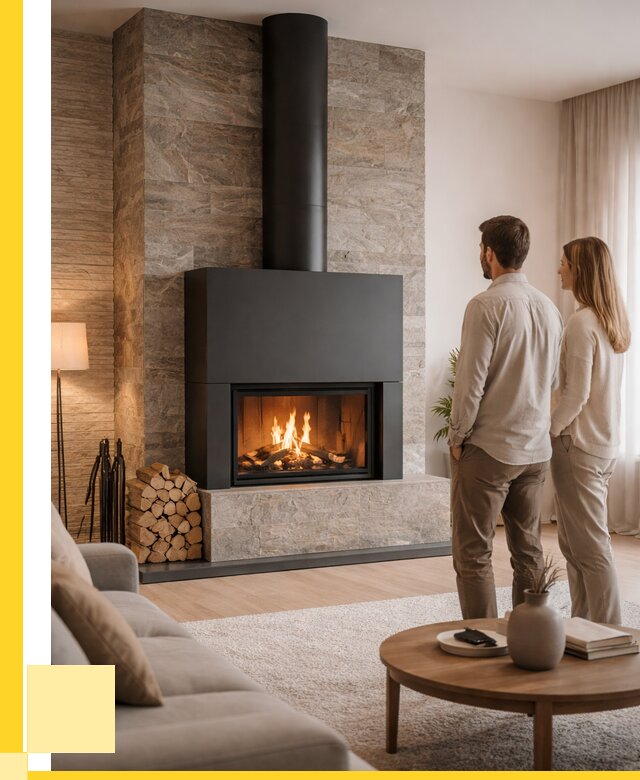 Закрытые камины под ключ в Тихорецке от 123684 р., ЭриданТхр