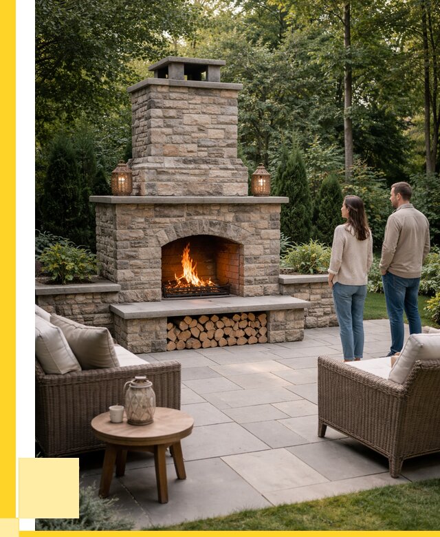 Уличные камины из кирпича в Тихорецке от 154605 р. | ЭриданТхр