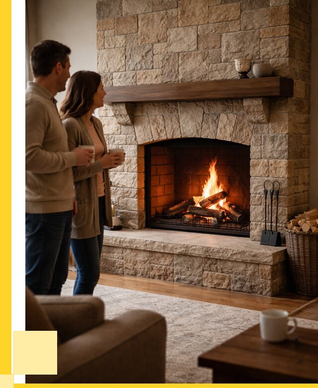 Каменные камины на заказ в Тихорецке от 185526 р. | ЭриданТхр