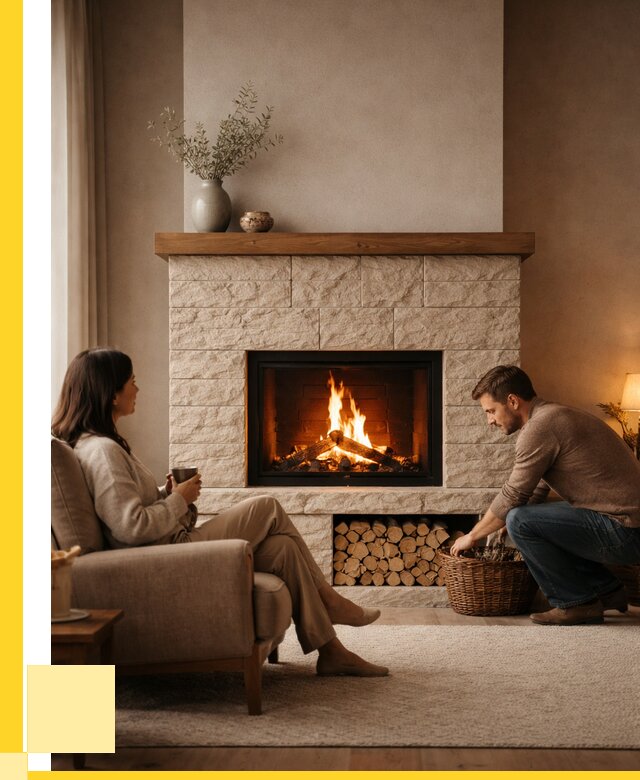 Камины для дома в Тихорецке под ключ от 154605 р. | ЭриданТхр