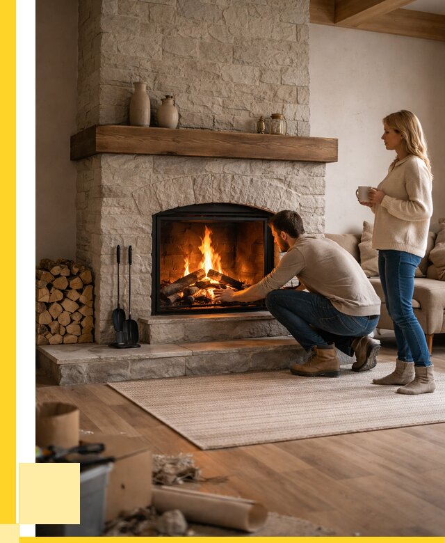 Камины для загородного дома в Тихорецке от 360745 р., ЭриданТхр