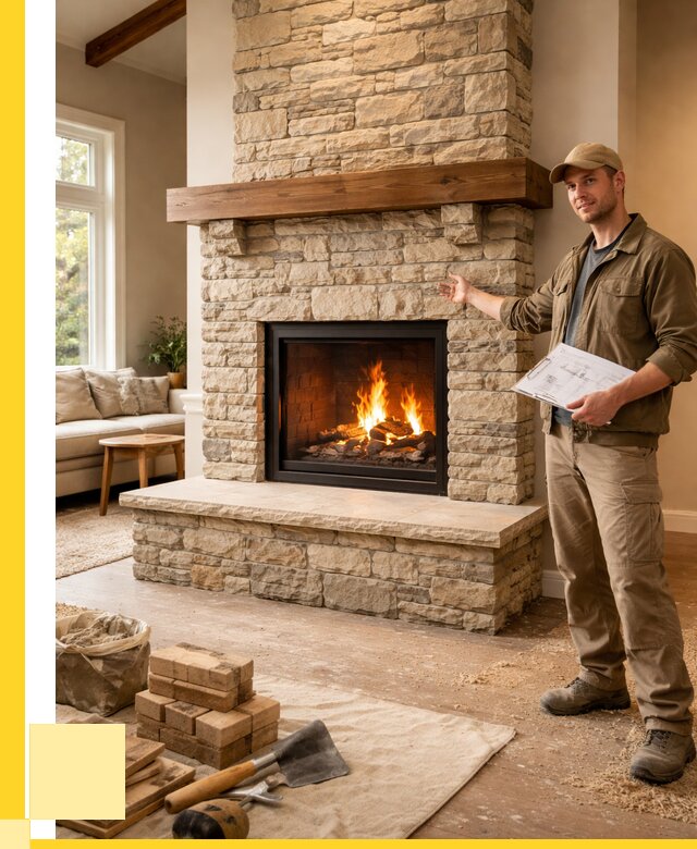 Камины под ключ в Тихорецке от 185526 р. | ЭриданТхр — установка