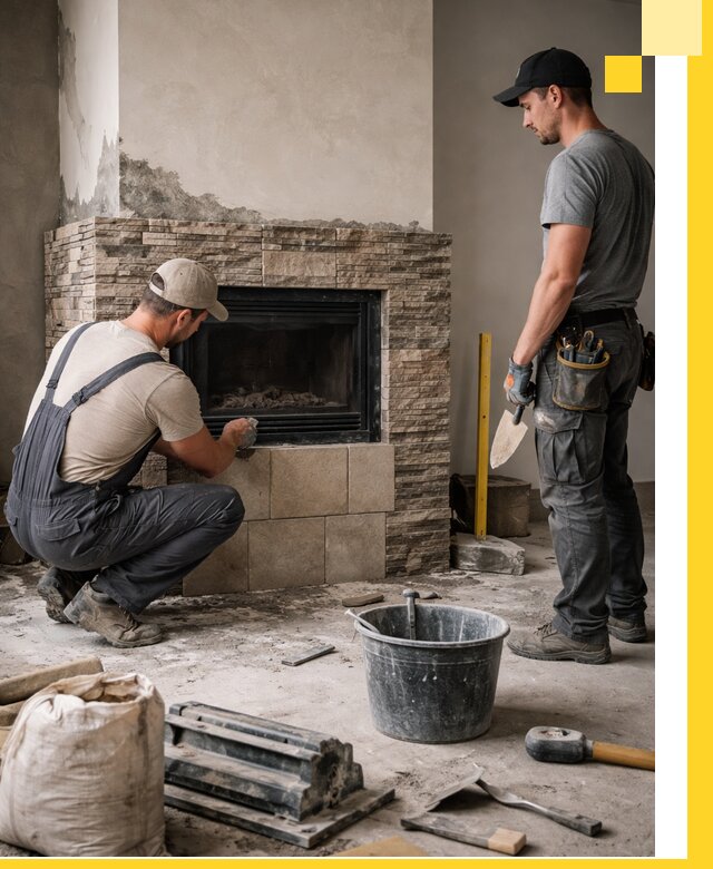 Камины под ключ в Тихорецке: проект, изготовление и монтаж