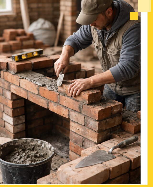 Кладка каминов под ключ в Тихорецке профессиональная отделка и монтаж