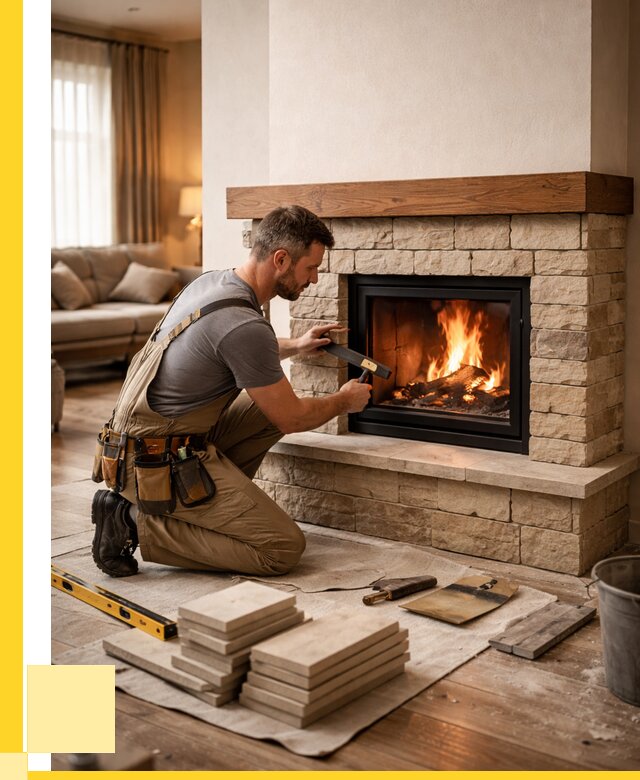 Строительство каминов в Тихорецке от 154605 р., ЭриданТхр - под ключ