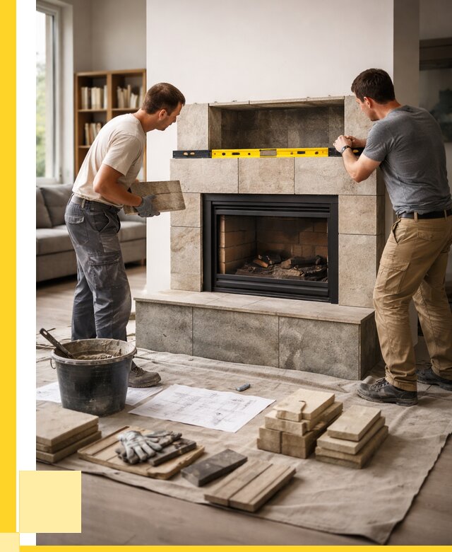 Монтаж каминов и установка в Тихорецке от 46382 р. | ЭриданТхр