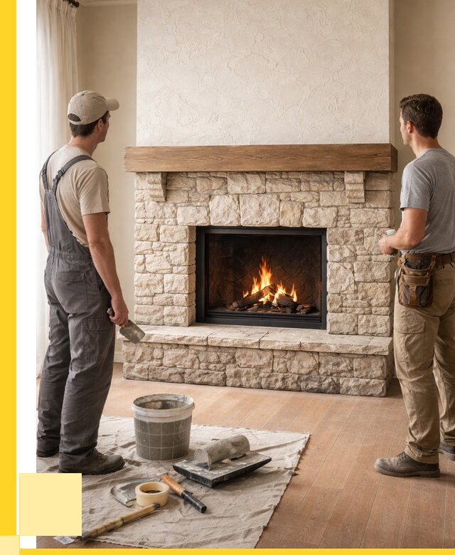 Отделка каминов в Тихорецке от 6700 р. под ключ | ЭриданТхр