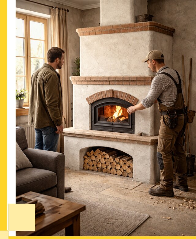 Печи камины в Тихорецке: кирпичные, изразцовые от 61842 р. | ЭриданТхр