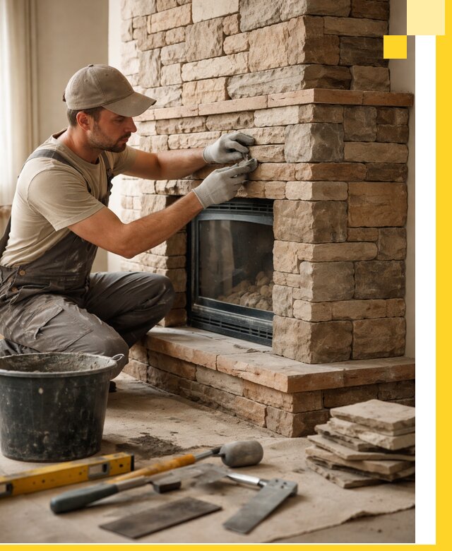 Проектирование и установка печей-каминов под ключ в Тихорецке