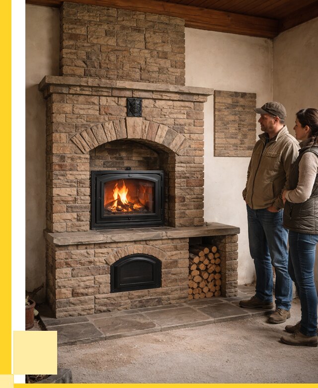 Кирпичная печь под ключ в Тихорецке от 154605 р. | ЭриданТхр