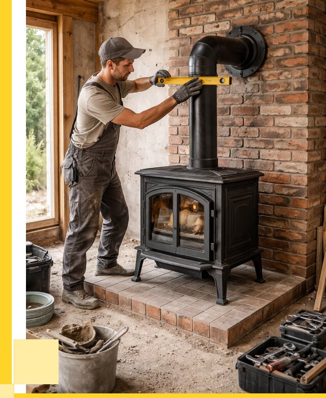 Монтаж печей установка банной печи в Тихорецке от 15461 р. | ЭриданТхр