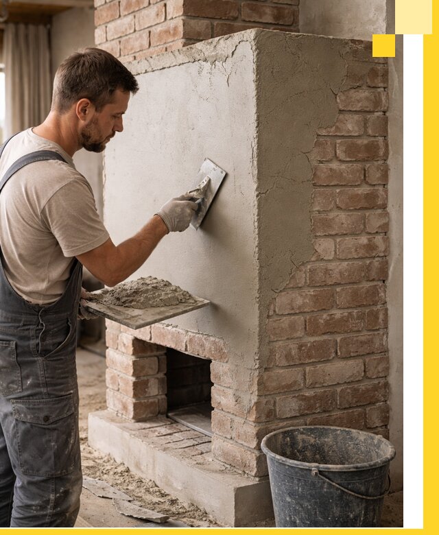 Отделка печей и облицовка каминов в Тихорецке под ключ