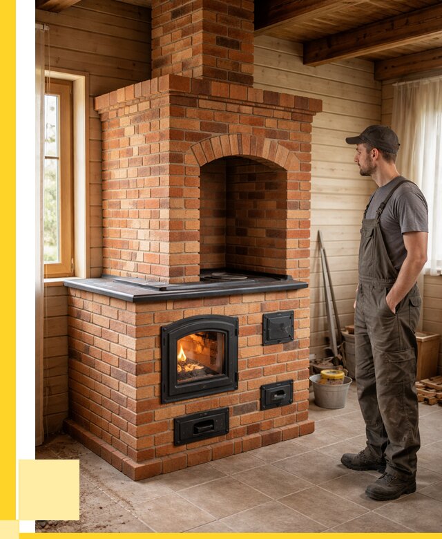 Кирпичные печи в Тихорецке: купить от 154605 р. | ЭриданТхр