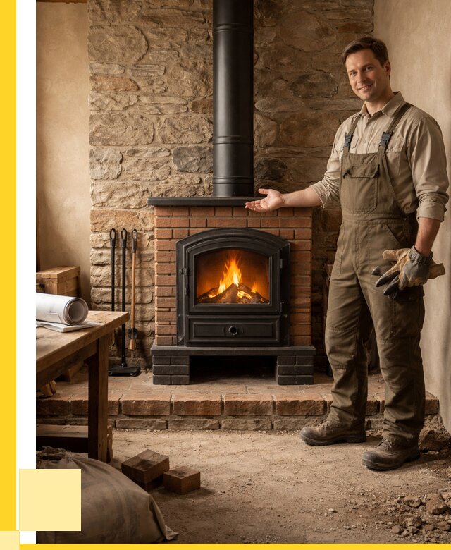 Печи отопительные из кирпича в Тихорецке от 82456 р., ЭриданТхр