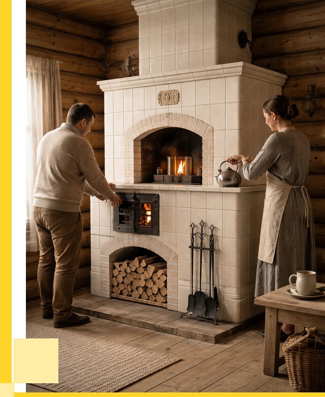 Русские печи в Тихорецке: установка от 154605 р. ЭриданТхр