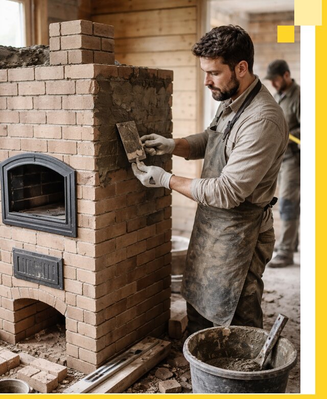 Изготовление и установка печей-шведок под ключ в Тихорецке