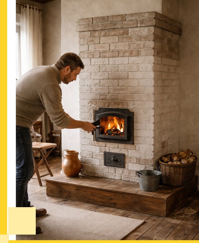 Печь голландка из кирпича в Тихорецке от 87610 р. | ЭриданТхр