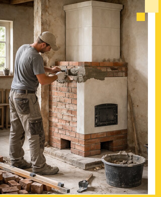 Изготовление и установка печей-голландок под ключ в Тихорецке