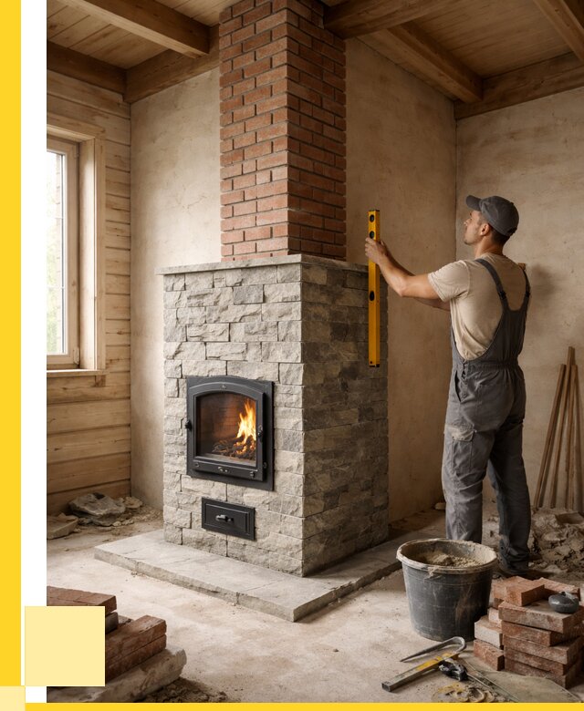 Печи и дымоходы под ключ в Тихорецке от 46382 р., ЭриданТхр