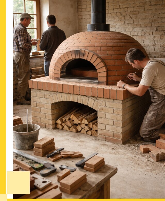 Помпейская печь дровяная для пиццы в Тихорецке | ЭриданТхр от 206140 р.