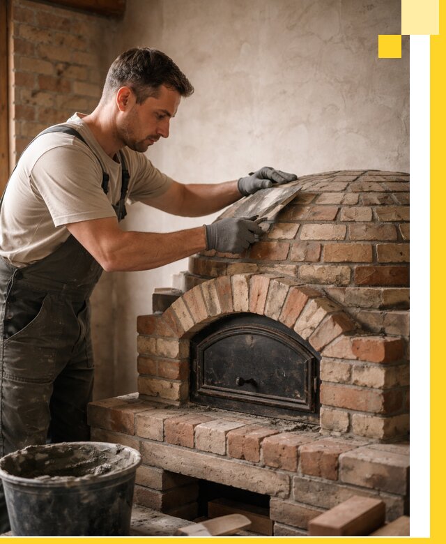 Изготовление и монтаж помпейских печей на заказ в Тихорецке