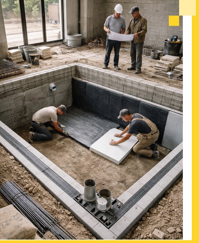 Проекты частных и общественных бассейнов под ключ в Тихорецке