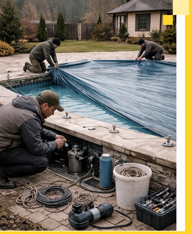 Консервация бассейнов в Тихорецке: подготовка к длительному хранению