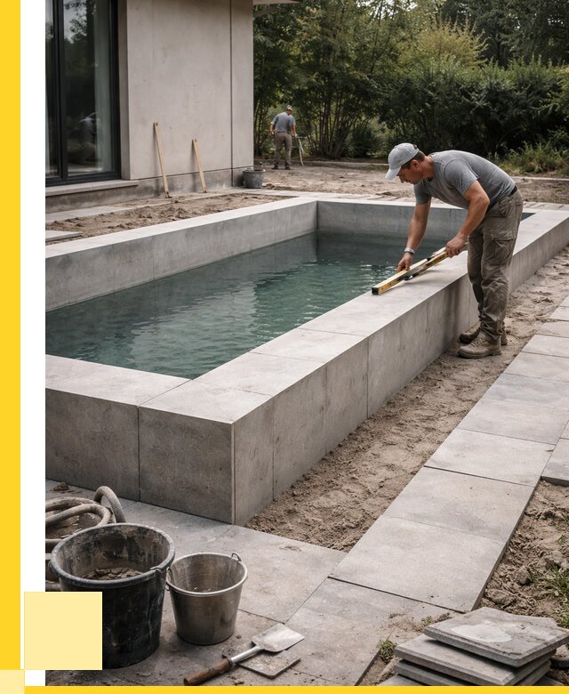 Строительство бетонного бассейна в Тихорецке от 1236840 р. | ЭриданТхр