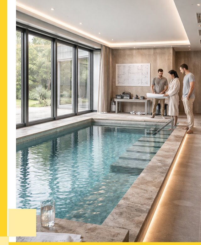 Закрытые бассейны под ключ в Тихорецке от 2576750 р. | ЭриданТхр