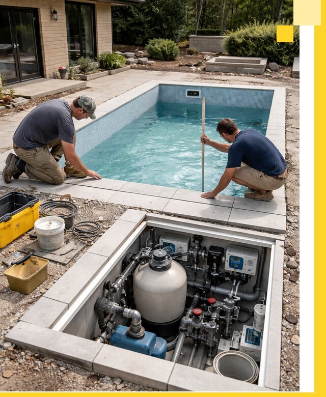 Строительство качественных домашних бассейнов под ключ в Тихорецке