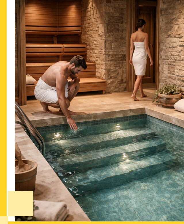 Сауна с бассейном под ключ в Тихорецке от 123684 р., ЭриданТхр