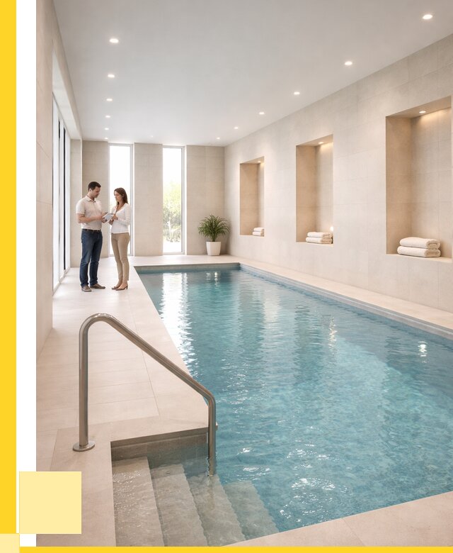 Бассейны в помещении под ключ в Тихорецке от 1546050 р. | ЭриданТхр