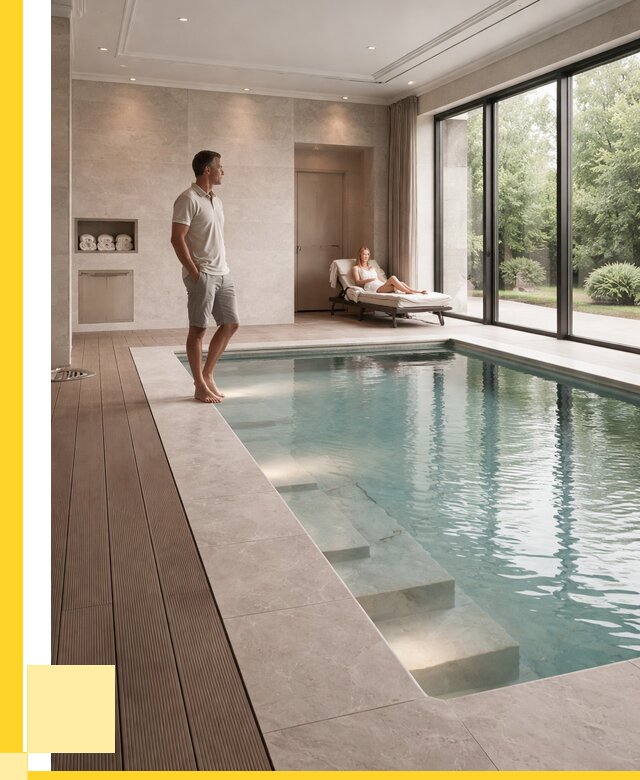 Бассейны в коттедже под ключ в Тихорецке от 1236840 р. | ЭриданТхр