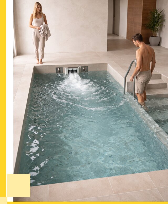 Бассейн с противотоком в Тихорецке от 257675 р. | ЭриданТхр