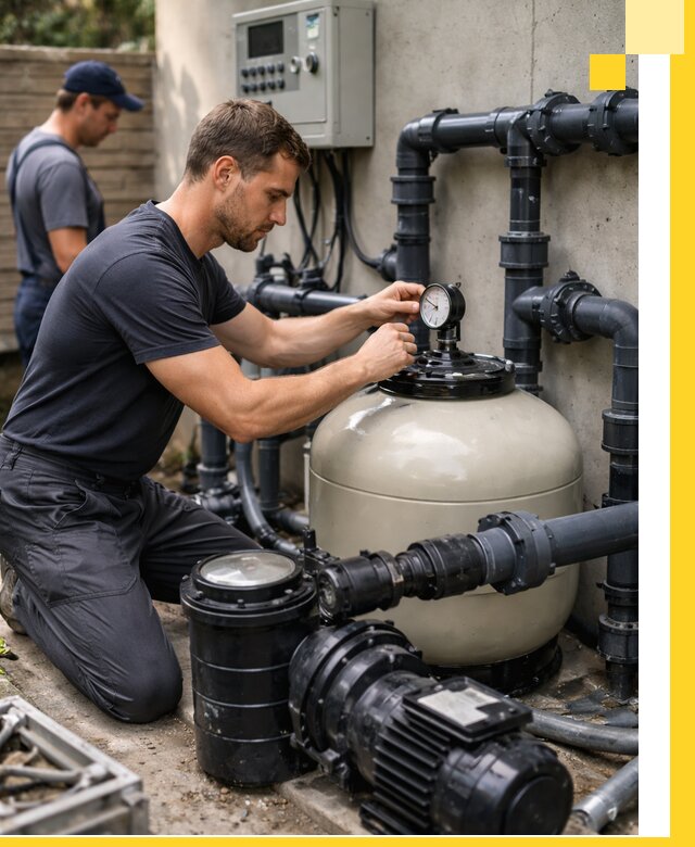 Поставка и монтаж фильтровального оборудования для бассейнов в Тихорецке