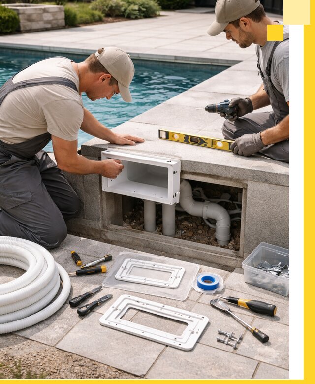 Поставка и установка скиммеров для бассейнов в Тихорецке