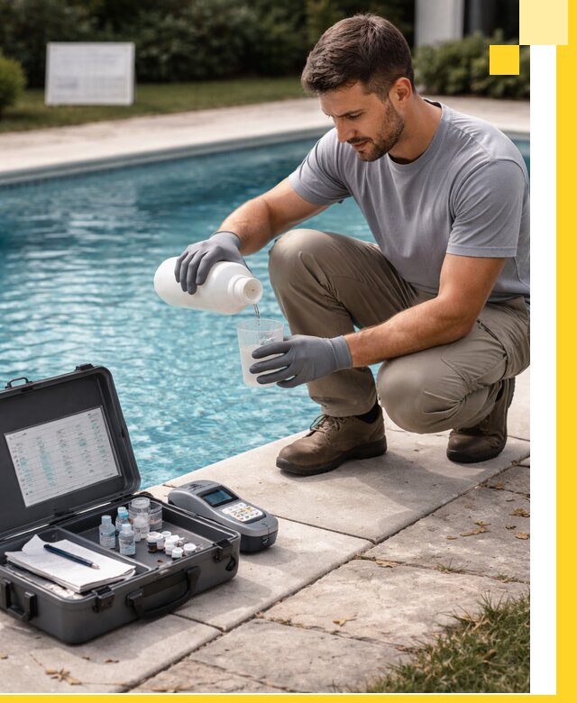 Профессиональная дезинфекция воды в бассейне в Тихорецке