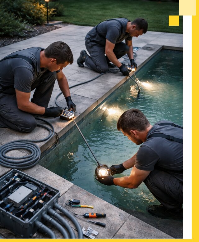 Профессиональное освещение бассейнов в Тихорецке: дизайн и монтаж