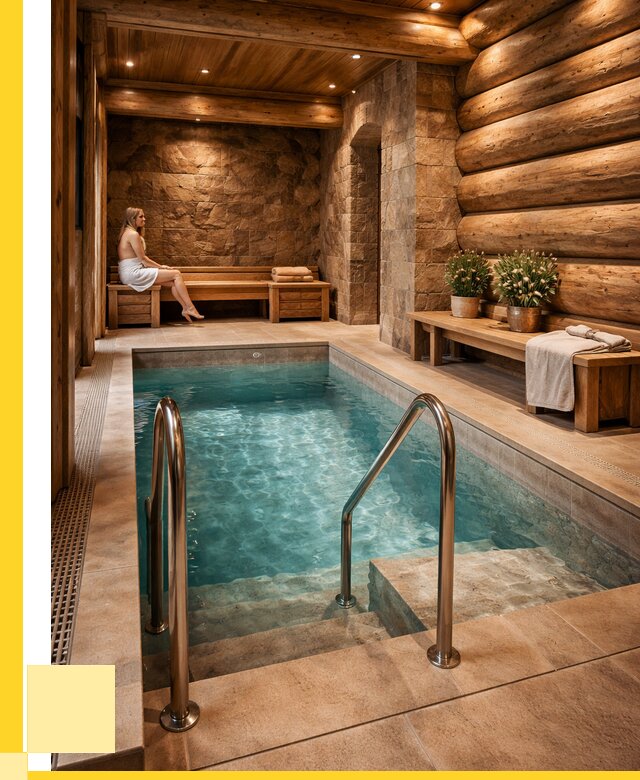 Аренда бани с бассейном в Тихорецке от 1546050 р. | ЭриданТхр