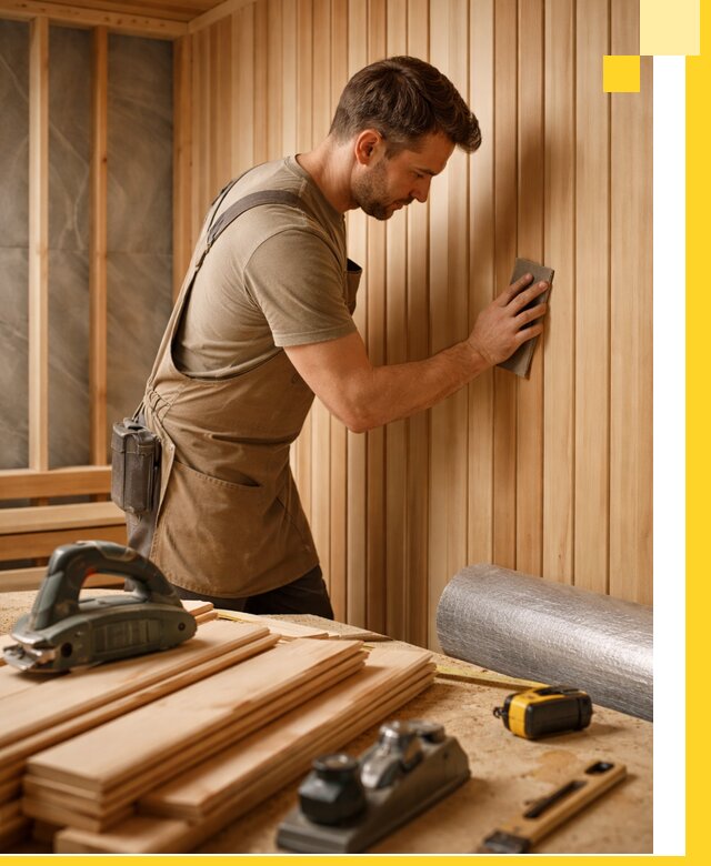 Профессиональная отделка саун и парных под ключ в Тихорецке