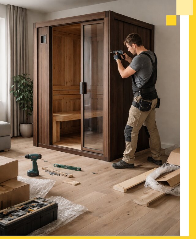 Установка и производство мини саун под ключ в Тихорецке