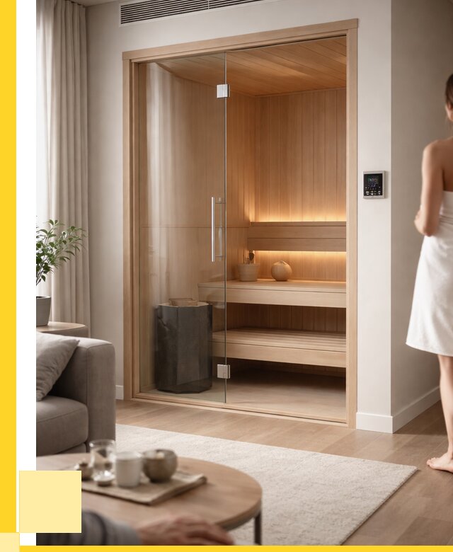 Сауна в квартире под ключ в Тихорецке от 123684 р. ЭриданТхр