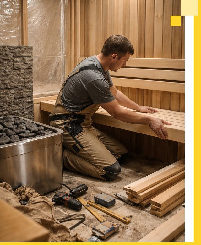 Сауны для дома под ключ с проектированием и монтажом в Тихорецке