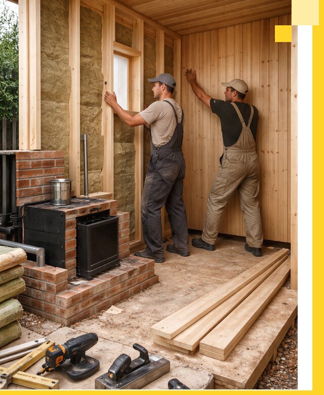 Строительство и установка дачных саун под ключ в Тихорецке