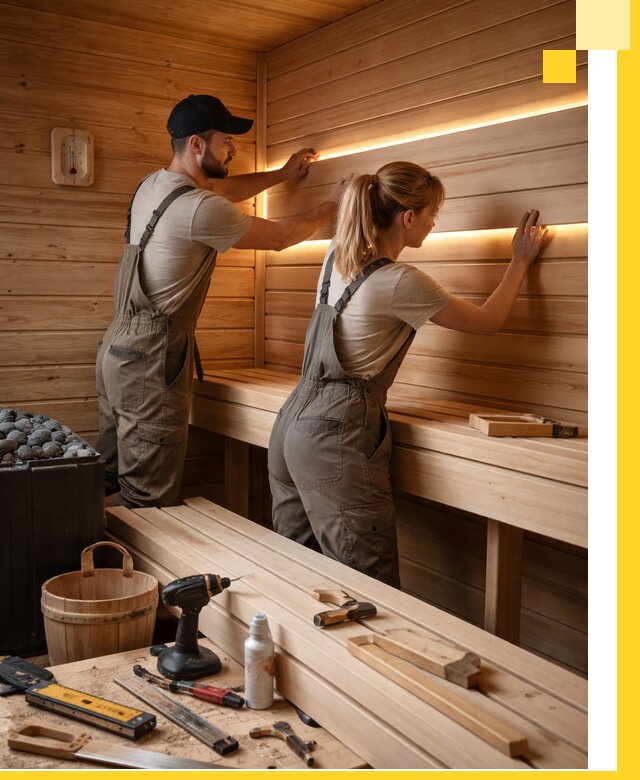 Дизайн саун и бань под ключ с индивидуальным проектом в Тихорецке