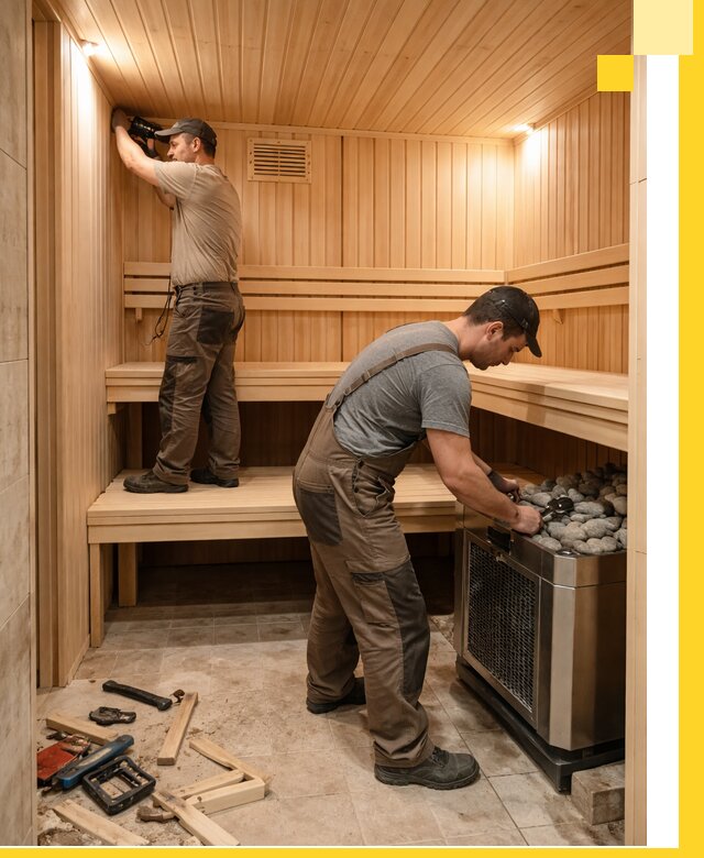 Купить сауну под ключ в Тихорецке с монтажом и гарантией