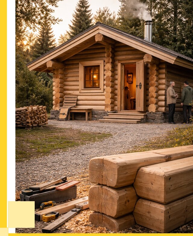 Строительство бань и комплексов в Тихорецке от 463815 р.| ЭриданТхр